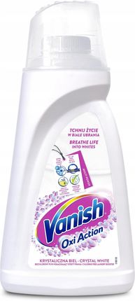 Vanish odplamiacz wybielacz w płynie do tkanin białych Oxi Action White 1 L