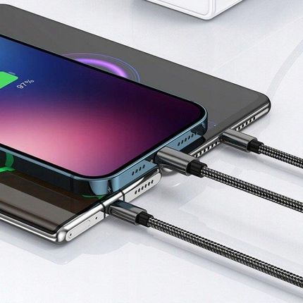 Kabel 3w1 do ładowania mikro usb C - zdjęcie 3