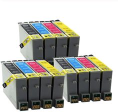 M-Copy 3X Tusze Zamienniki Zestaw T0611-T0615 Do Epson (C13T06154010) (12 Szt) (MCIZE0615CMYKX3)
