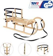 Zdjęcie Sanki składane AD423/D110/AD303CZARN Zestaw z oparciem czarnym - Śrem