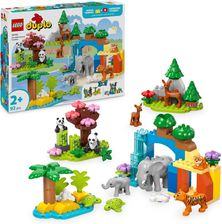 LEGO DUPLO Town 10446 Rodziny dzikich zwierząt 3 w 1
