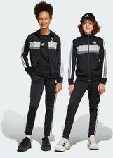 Zdjęcie adidas Dres Seasonal Essentials Tiberio 3 Stripes Tricot Kids Białe - Trzebinia