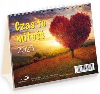 Kalendarz 2025 na biurko - Czas to miłość - zdjęcie 2