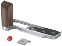 Zdjęcie FUJIFILM X100V, X100VI - SmallRig 4804 Wooden L-Shape SREBRNY Grip, DREWNIANY UCHWYT - Czempiń