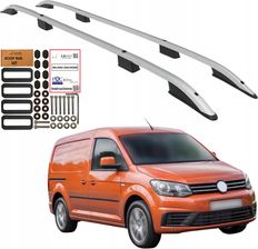 Zdjęcie Erkul Relingi Dachowe Volkswagen Caddy Maxi Long Od 2003-2020 Srebrne - Stąporków