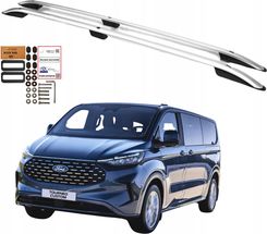 Erkul Relingi Dachowe Ford Transit-Tourneo Custom L2 Długi Od 2023 Kolor Srebrne