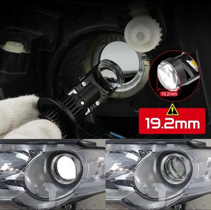 Xstorm Żarówki Led H7 Lx 6000K Soczewka Idealne Odcięcie Mijania Krótkie - zdjęcie 5
