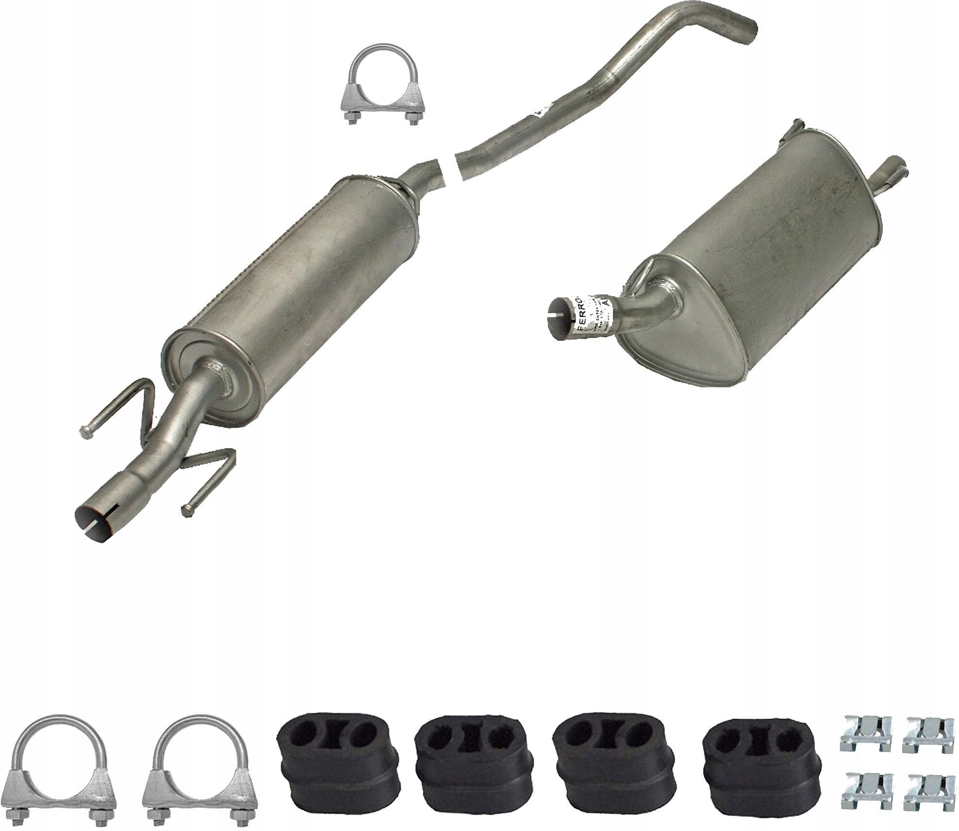 Passgenauer Auspuff Opel Asmet Auspuff Endtopf Endschalldämpfer Für Corsa B 1,2 1,4i Passgenauer Auspuff 93-00