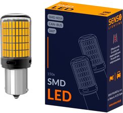 Senso Żarówka Led Py21W 150Xsmd 4014 Canbus Pomarańczowa
