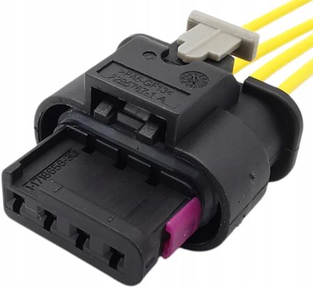 【pin】 BMW Black 4 Pin Connector with Pigtail 1378134 - Hermes Auto
