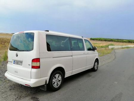 Erkul Relingi Dachowe Zintegrowane Volkswagen T5 T6 Krótki L1 Od 2003 Srebrne - zdjęcie 4