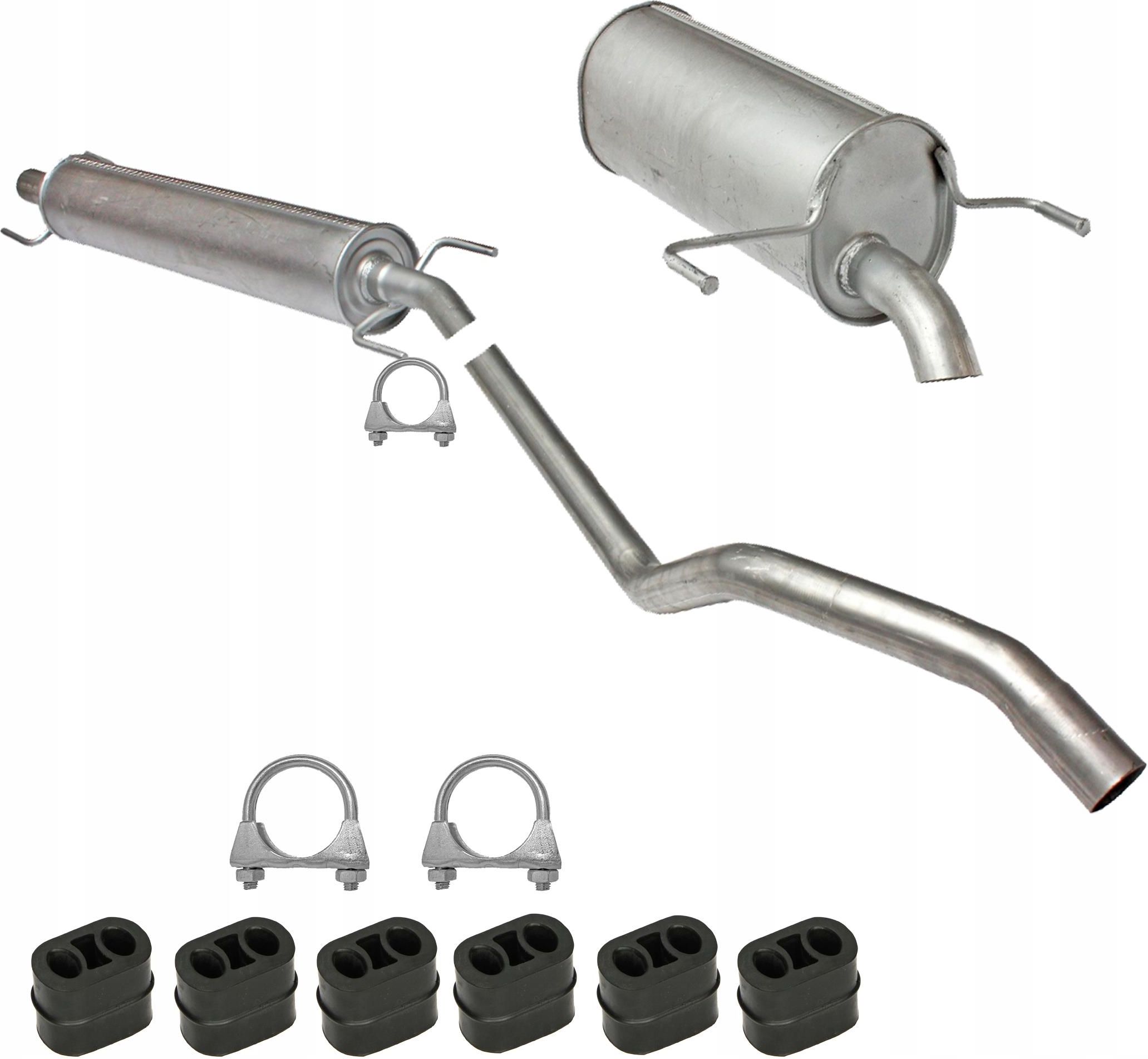 Fox Auspuff Sportauspuff Sportendschalldämpfer Für Opel Astra H Caravan 1,6l