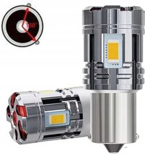 Żarówki Led Py21W Bau15S 1156 Pomarańczowe 2600Lm Kierunkowskaz Wentylator