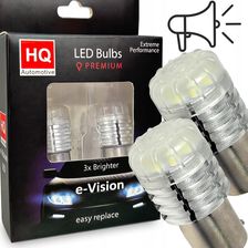 Hq Automotive Żarówki Led P21W Ba15S Światła Cofania Z Sygnałem Dźwiękowym Beep 6000K