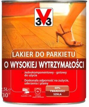 V33 Lakier do Parkietu O Wysokiej Wytrzymałości 2,5L Matowy