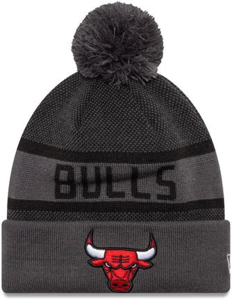 Czapka zimowa New Era NBA Chicago Bulls Jake Cuff Knit Beanie Dark Grey - 60565217