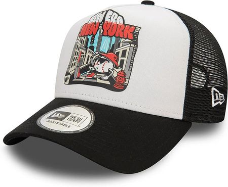 Czapka z daszkiem New Era New York Graphic Print E-Frame Trucker - 60565536