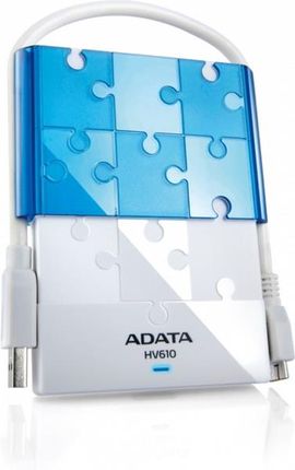 ADATA HV610 1TB External 2.5 USB3.0 White (AHV610-1TU3-CWHBL)