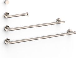 Zdjęcie Tres Zestaw Akcesoriów Łazienkowych Stal 0.51m X 0.51m (09598102Ac) - Świecie