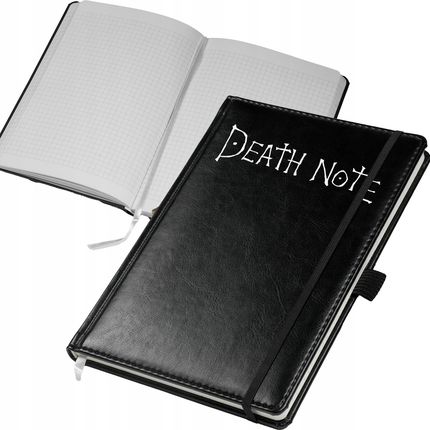 Zeszyt Notes Czarny A5 144S Notatnik Planer Anime Death Note