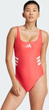 Zdjęcie adidas Strój Do Pływania 3 Stripes U Back Czerwone - Warszawa