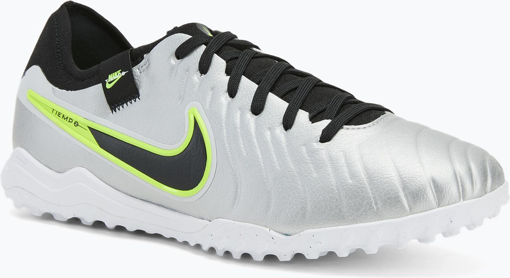 nike legend 10 pro tf silver 28 レジェンド10 Nike Tiempo Legend 10 Pro TF Mad Voltage - Metallic Silver