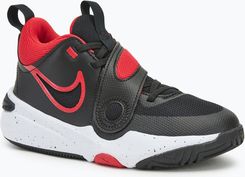 Buty Do Koszykówki Dziecięce Nike Team Hustle D11 Black/ White/ University Red
