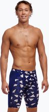 Zdjęcie Funky Trunks Jammery Pływackie Męskie Training Jammers Paper Plain - Rumia