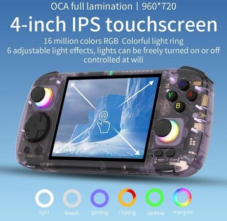 Anbernic RG 406H - Transparent Purple - Ceny i opinie - Ceneo.pl