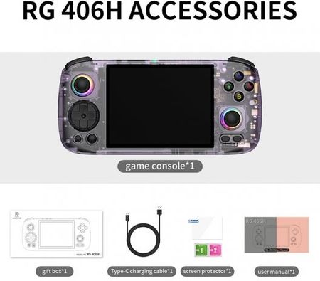 anbernic RG 406H ホワイト Anbernic RG 406H - White - Ceny i opinie - Ceneo.pl