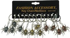 Zdjęcie Brelok Pająk Metalowy 12Szt - Pasym