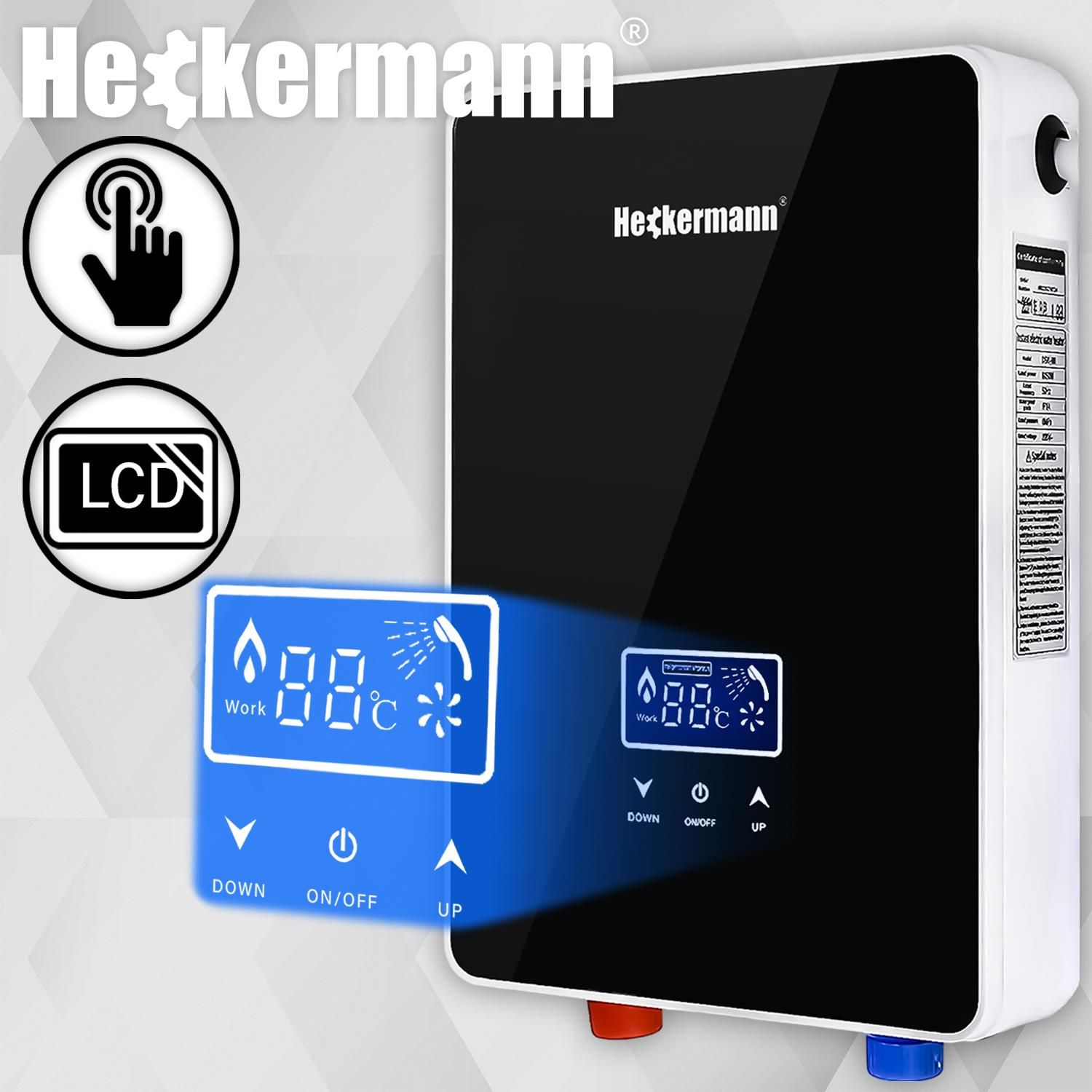 【特別送料無料!】 Heckermann 8 Dsk-60 Wody Podgrzewacz Elektryczny Przepływowy 電設