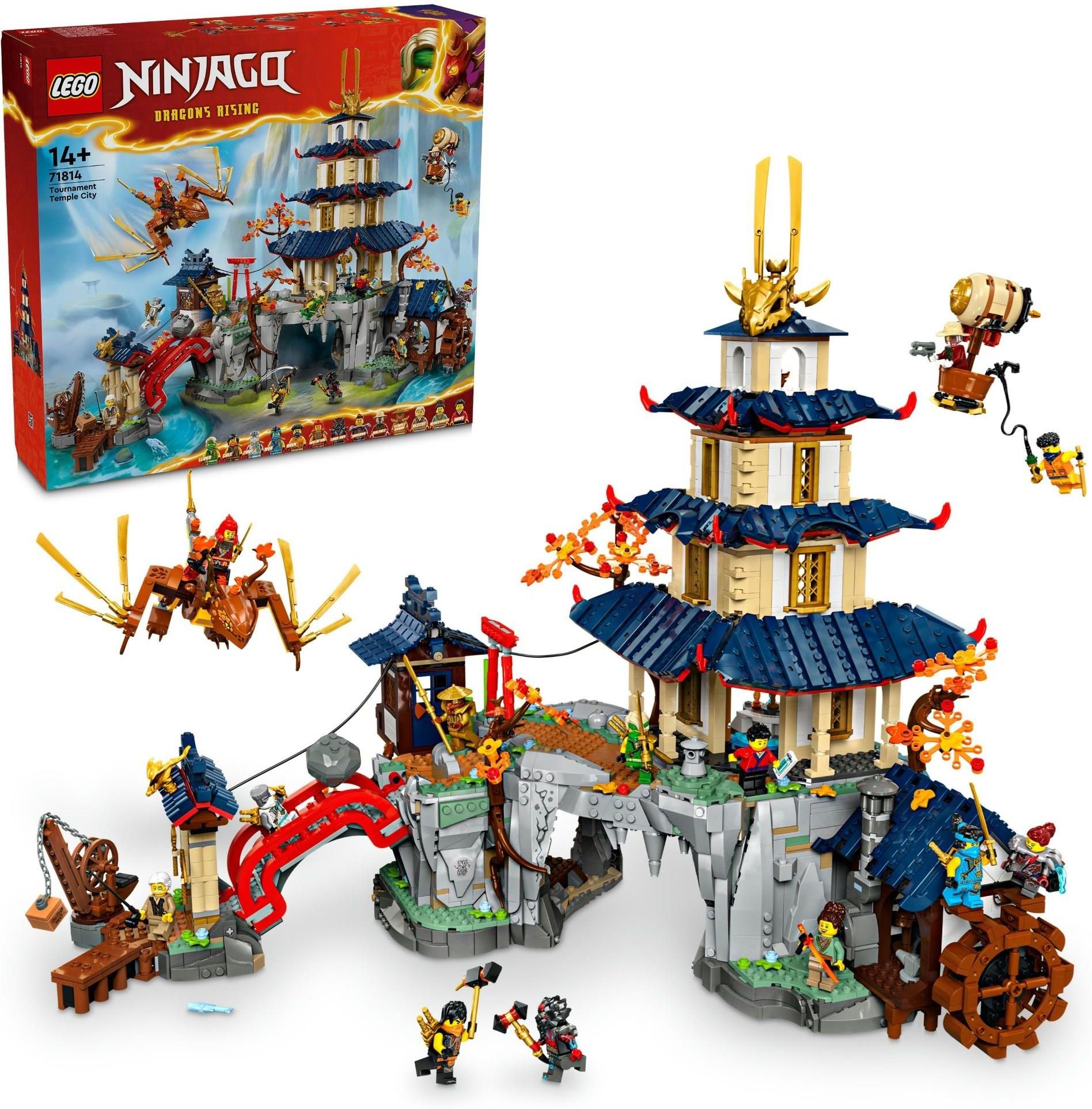 LEGO Ninjago 71814 Turniejowe Miasto Ze wi tyni Ceny I Opinie 
