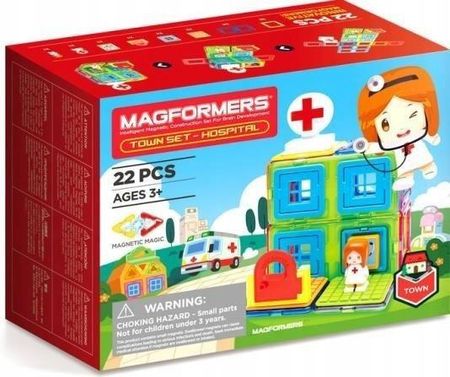 Magformers Klocki Magnetyczne Dla Dzieci Szpital