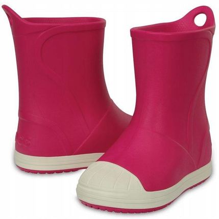 Kalosze dziecięce różowe CROCS BUMP IT lekkie antypoślizgowe 32,5