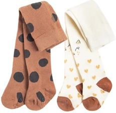 Zdjęcie RAJSTOPY DZIEWCZĘCE ANTYPOŚLIZGOWE 2-PACK 68-74 CM COOL CLUB - Skępe