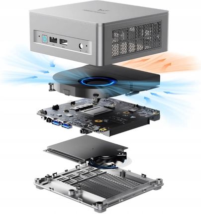 Minis Forum UM870 Slim (UM870SLIM0GB0TB) - Komputer