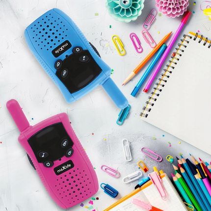 Maxlife Zestaw Krótkofalówek Mxwt-100 Pomarańczowo - Zielony - zdjęcie 3