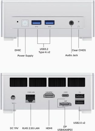 Minis Forum UM680 Slim (UM680SLIM16GB1TB) - Komputer
