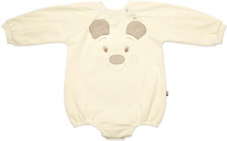 Topmark Hi Little One rampers niemowlęcy MIŚ OverSize BOHO Ivory roz M Pom Pom
