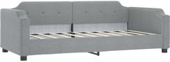 Zakito Home Sofa Łóżko 2-W-1 Jasnoszary 223x100x66,5cm (ZH354205) - zdjęcie 1