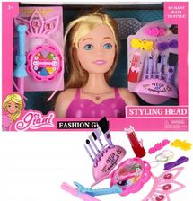 Zdjęcie Mega Creative Fryzjer Głowa Do Stylizacji Czesania Akcesoria - Orzesze