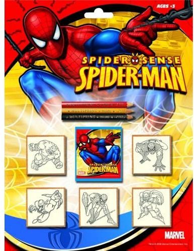 Zdjęcie Multiprint Spiderman Pieczątki Blister, 5 Sztuk - Oświęcim