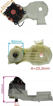 Silnik Wertykulatora Handy KCW1435 1400W - zdjęcie 2