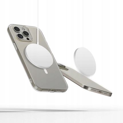 Tech-Protect Elastyczne Przezroczyste Do Magsafe Na Iphone 15 Pro Max - zdjęcie 3