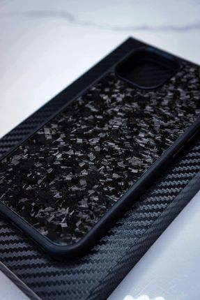 Apple Iphone 16 Kuty Karbon Forged Carbon Blue Fiber - Etui