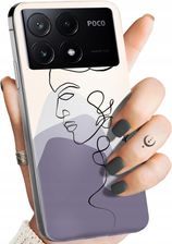 Hello Case Do Xiaomi Poco X6 Pro 5G Continuous Line-Art Kreska Linie