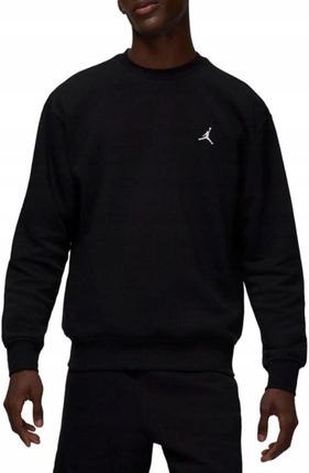 Bluza Na Co Dzień Męska Nike Jordan Brooklym Fleece Ocieplana Bez Kaptura Czarna