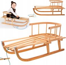 Zdjęcie Sanki Drewniane Tradycyjne Ze Sznurkiem Sp0368 - Libiąż