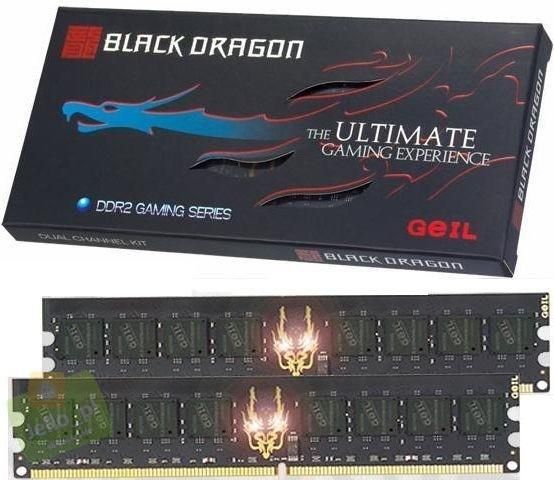 Barrette Mémoire RAM GeIL Black Dragon - DDR3 - 8 Go (1x8) - 1333 MHz - PC3-10660U